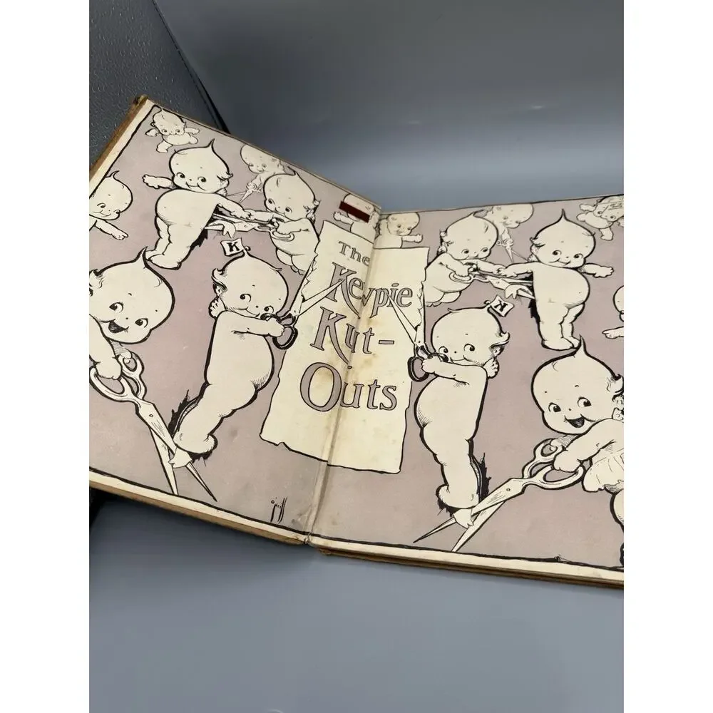 1914 The Kewpie Kutouts Rose O’Neill Hardcover Frederick A Stokes Illustrated